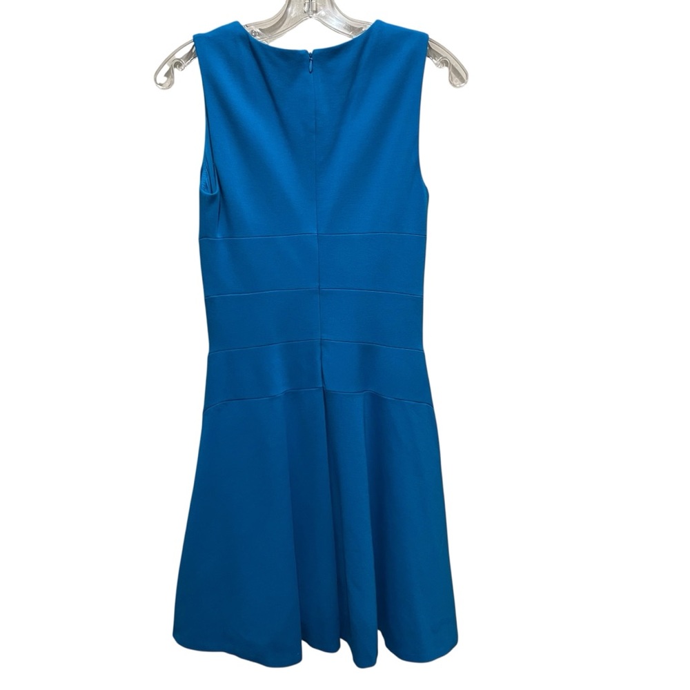 Diane Von Furstenberg Fit And Flare Sleeveless Dress Blue Women Size 2 - Picture 6 of 6